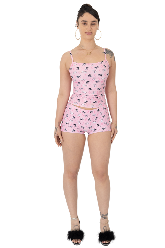 Hottie Shorts in Pink CIty Kitty