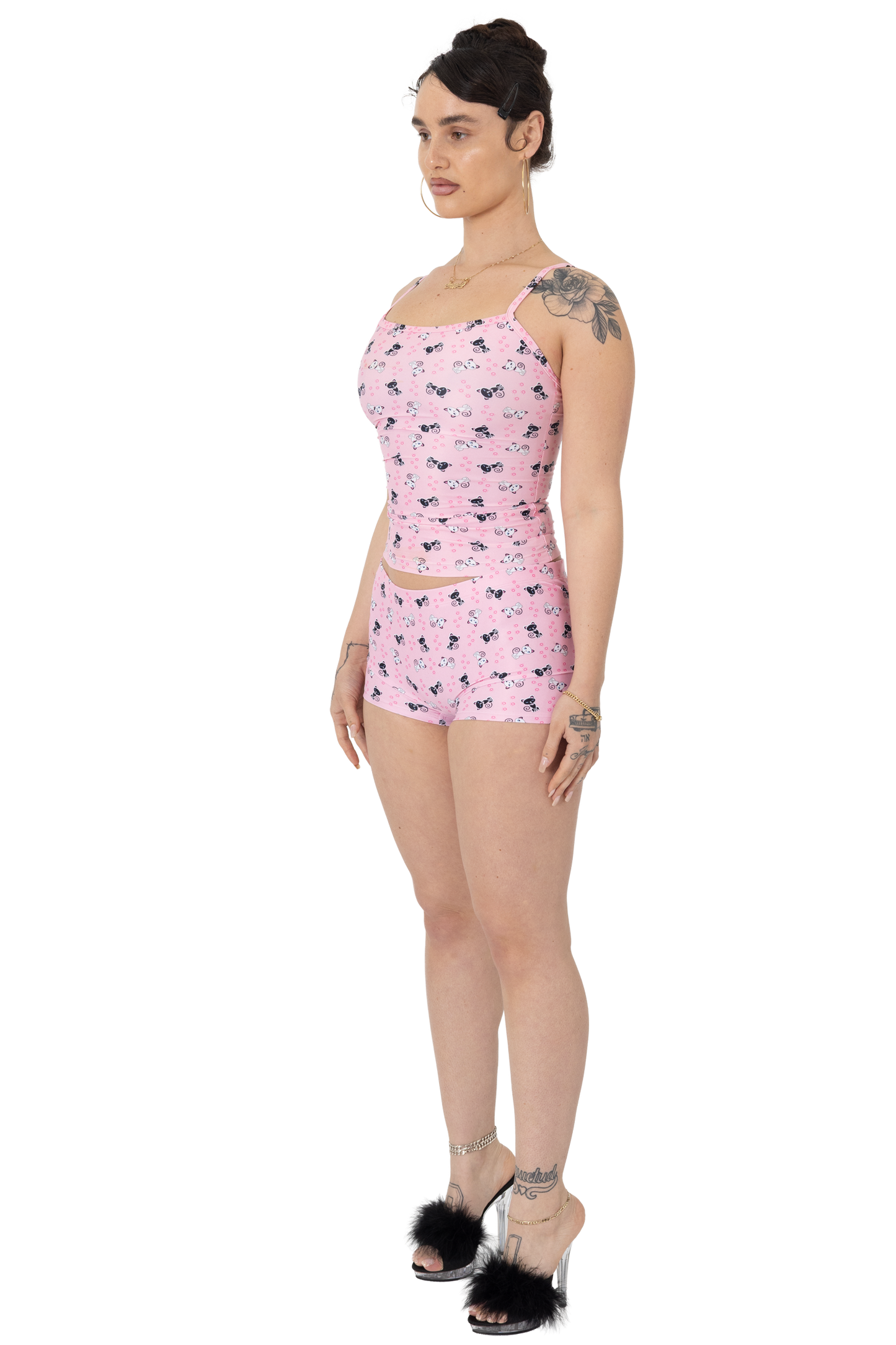 The Muse Camisol Pink City Kitty