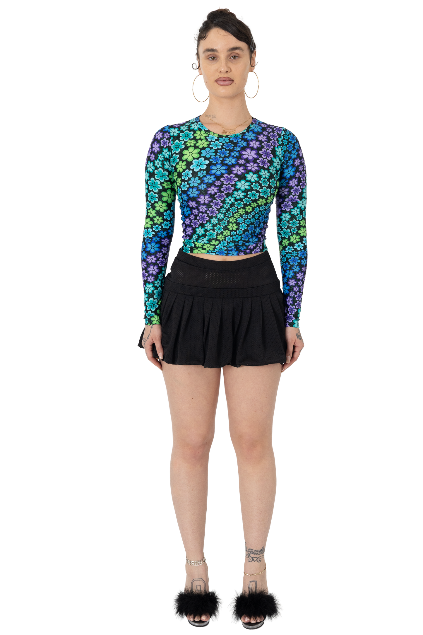 The Courtside Skirt Black