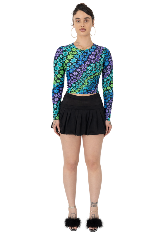 The Courtside Skirt Black