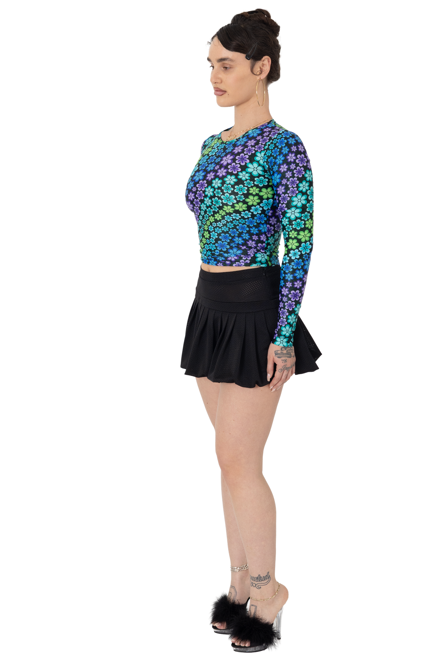 The Courtside Skirt Black