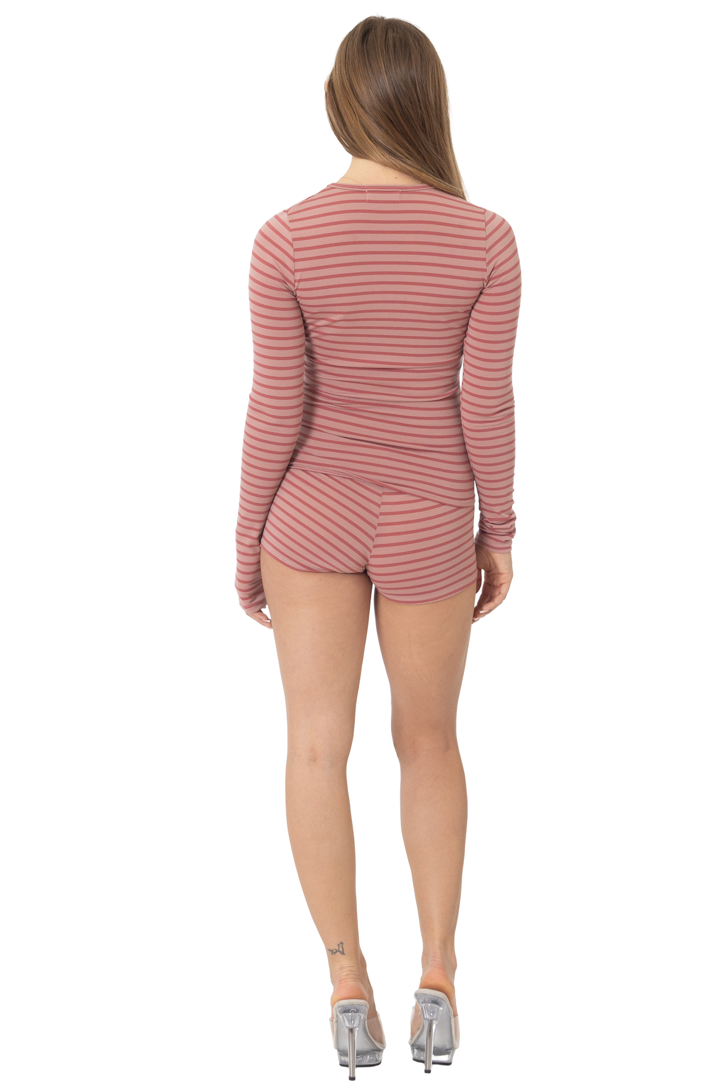 Scene Long Sleeve in Pinky