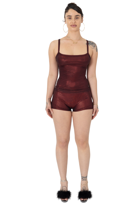 The Muse Camisol Scarlet