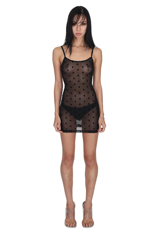 The Minnie Dress Mini Dots