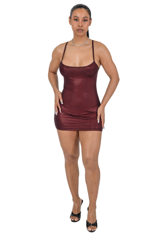 The Minnie Dress Scarlet